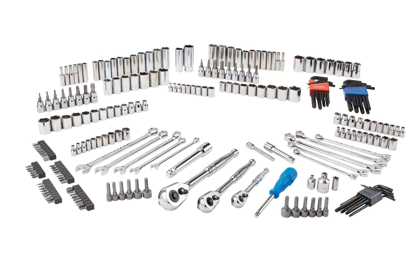 Socket Set, 233-pc, SAE / Metric, Nickel-Chrome Plating Z7J9 - product image 7
