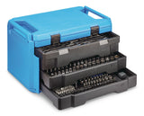 Socket Set, 270-pc, SAE / Metric, CRV, Nickel-Chrome Plating K4P7 - product image 1