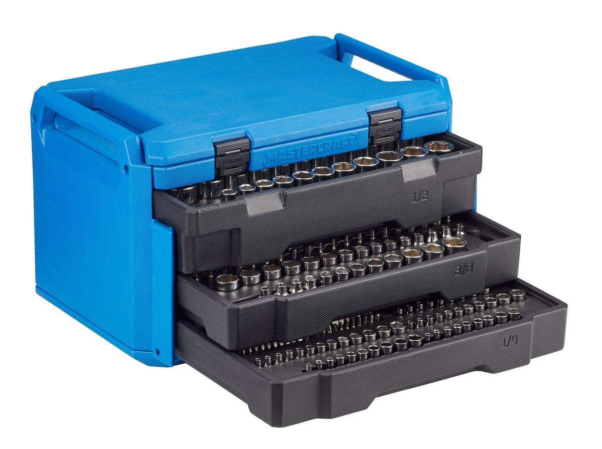 Socket Set, 270-pc, SAE / Metric, CRV, Nickel-Chrome Plating K4P7 - product image 4