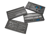 Socket Set, 350-pc, SAE / Metric, CRV, Nickel-Chrome Plating K0V1 - product image 3