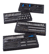Socket Set, 350-pc, SAE / Metric, CRV, Nickel-Chrome Plating K0V1 - product image 4