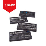 Socket Set, 350-pc, SAE / Metric, CRV, Nickel-Chrome Plating K0V1 - product image 6