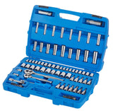 Socket Set, 95-pc, SAE / Metric, CRV, Nickel-Chrome Plating F6K3 - product image 2