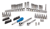 Socket Set, 95-pc, SAE / Metric, CRV, Nickel-Chrome Plating F6K3 - product image 6