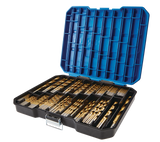 Titanium Drill Bit Set for Wood, Metal, Plastic, 230-pc D0V9 - product image 1