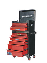 Tool Chest with 4 Drawers, Black & Red, 26-in B4I1 - product image 2
