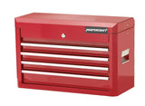 Tool Chest with 4 Drawers, Deep Red, 24-in I9Z4 - product image 1