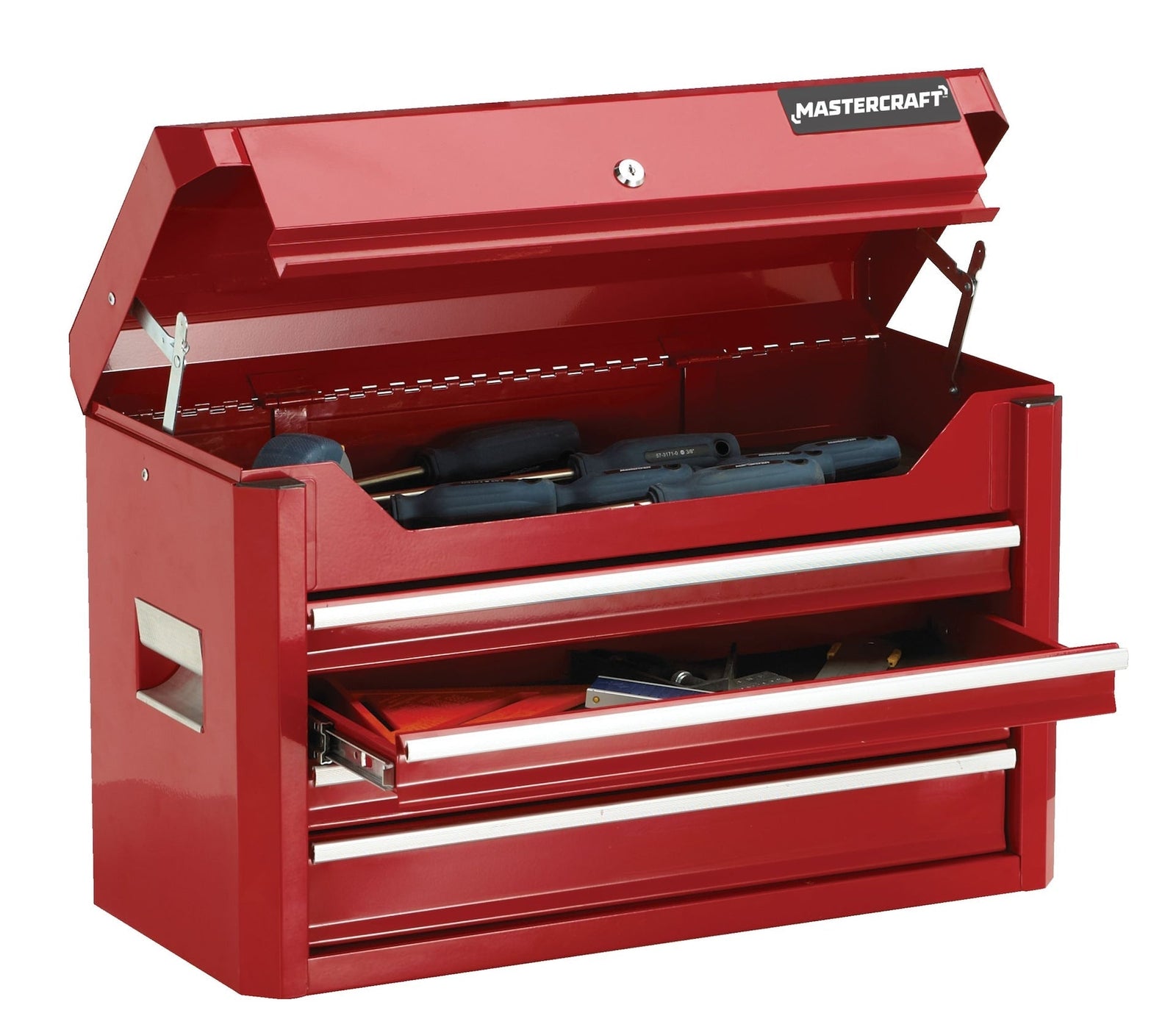 Tool Chest with 4 Drawers, Deep Red, 24-in I9Z4 - product image 4