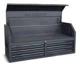 Tool Chest with 6 Drawers, Power Bar with USB, Black, 52-in E9H4 - product image 1