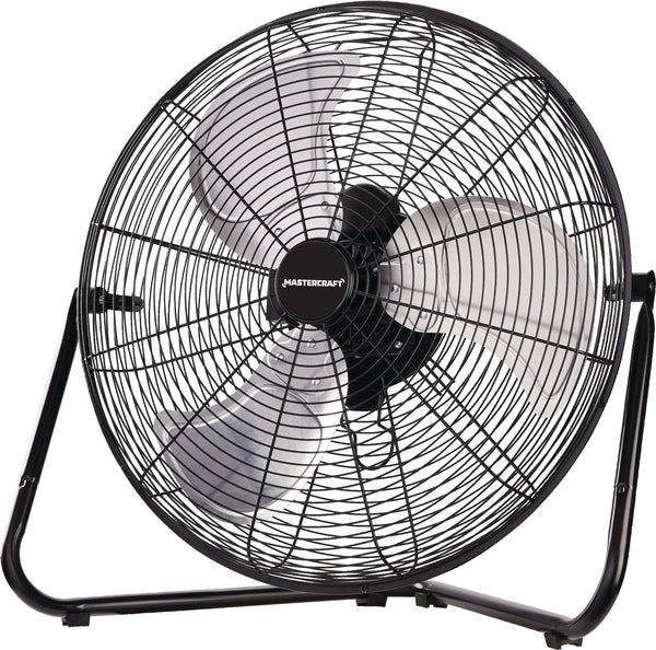 Vertical-Tilt Portable Floor Fan, 3-Speed, Black, 20-in, NOMA Oscillating Tower Fan, Remote Control, 3-Speed, White, 45-in, NOMA 7K... O2W1