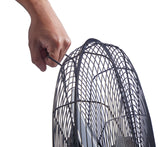 Vertical-Tilt Portable Floor Fan, 3-Speed, Black, 20-in, NOMA Oscillating Tower Fan, Remote Control, 3-Speed, White, 45-in, NOMA 7K... O2W1 - product image 5