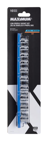 10 Piece 3/8" Drive Low Profile Socket Rail J4B0 - product image 3