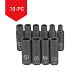 1/2-in Drive Deep Impact Socket Set, Metric, 10-pc Q2D0 - product image 3