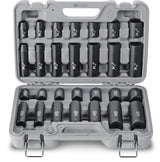 1/2-in Drive Professional Grade Impact Socket Set, 28-pc, CRMO R3U4 - product image 1