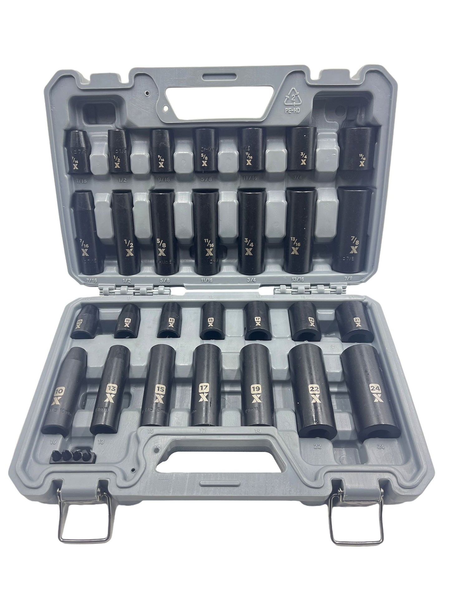 1/2-in Drive Professional Grade Impact Socket Set, 28-pc, CRMO R3U4 - product image 3
