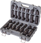 1/2-in Drive Professional Grade Impact Socket Set, 28-pc, CRMO R3U4 - product image 5