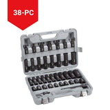1/2-in Drive Professional Grade Impact Socket Set, 38-pc, CRMO Q6B1 - product image 5