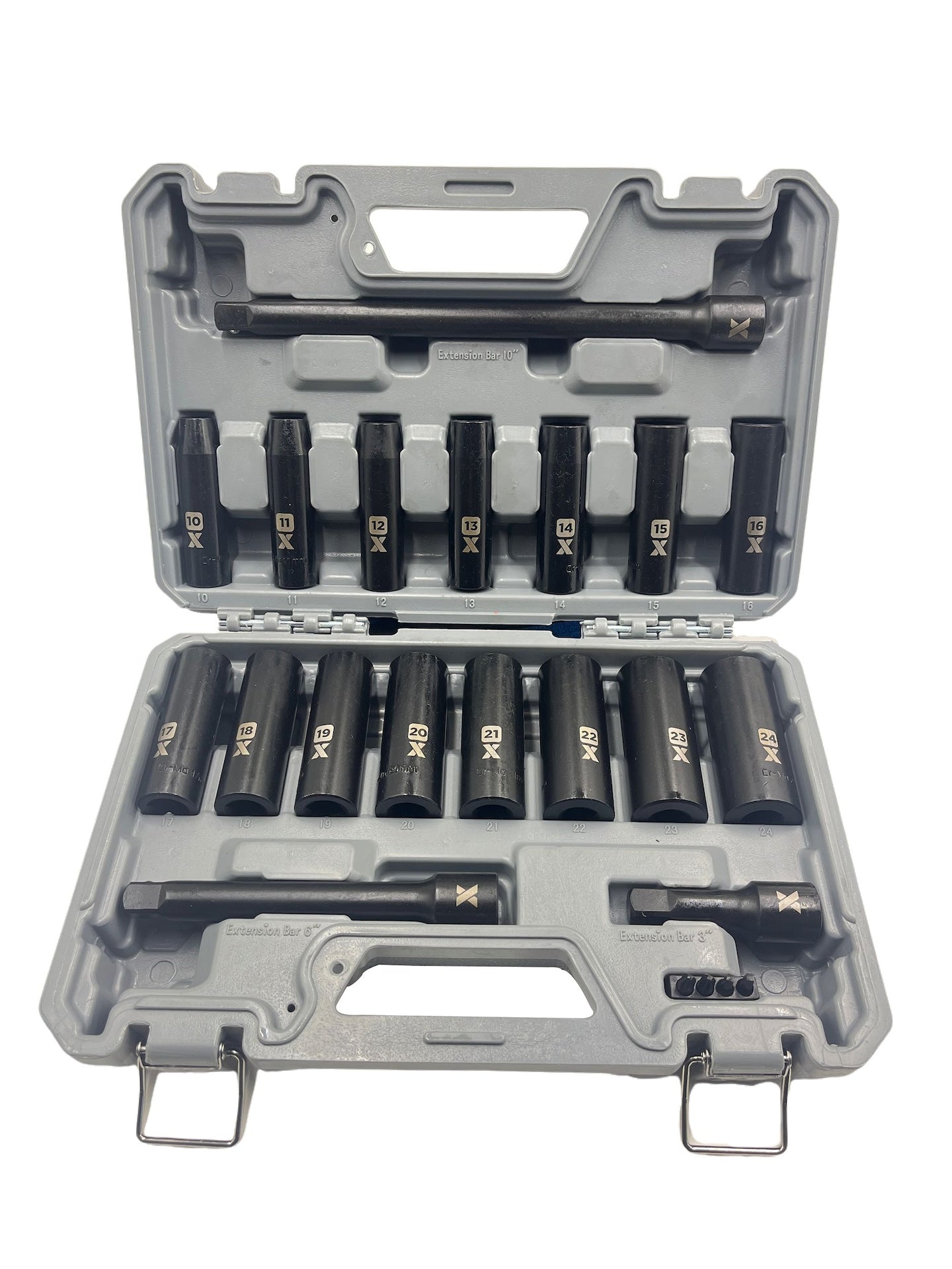 1/2-in Drive Professional Grade Impact Sockets Set, 18-pc, Metric K3R7 - product image 6