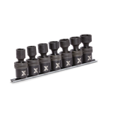 1/2-in Drive Swivel Impact Socket Set, 7-pc, Metric, Cr-Mo F4M8 - product image 1