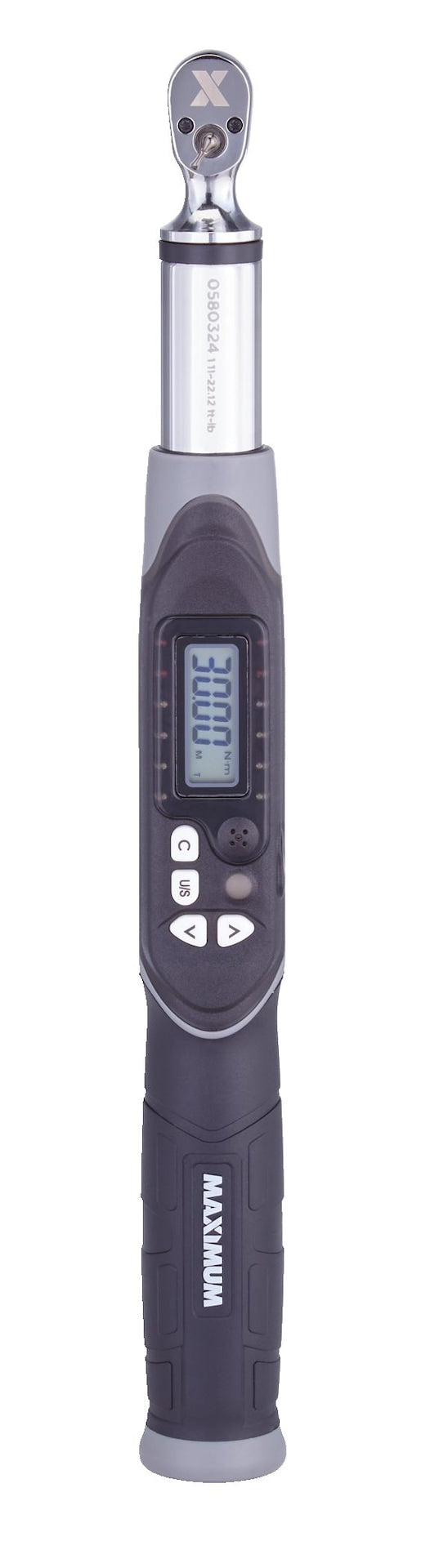 1/4-in Drive Digital Torque Wrench, 1.11-22.1 ft-lbs R3B6 - product image 2