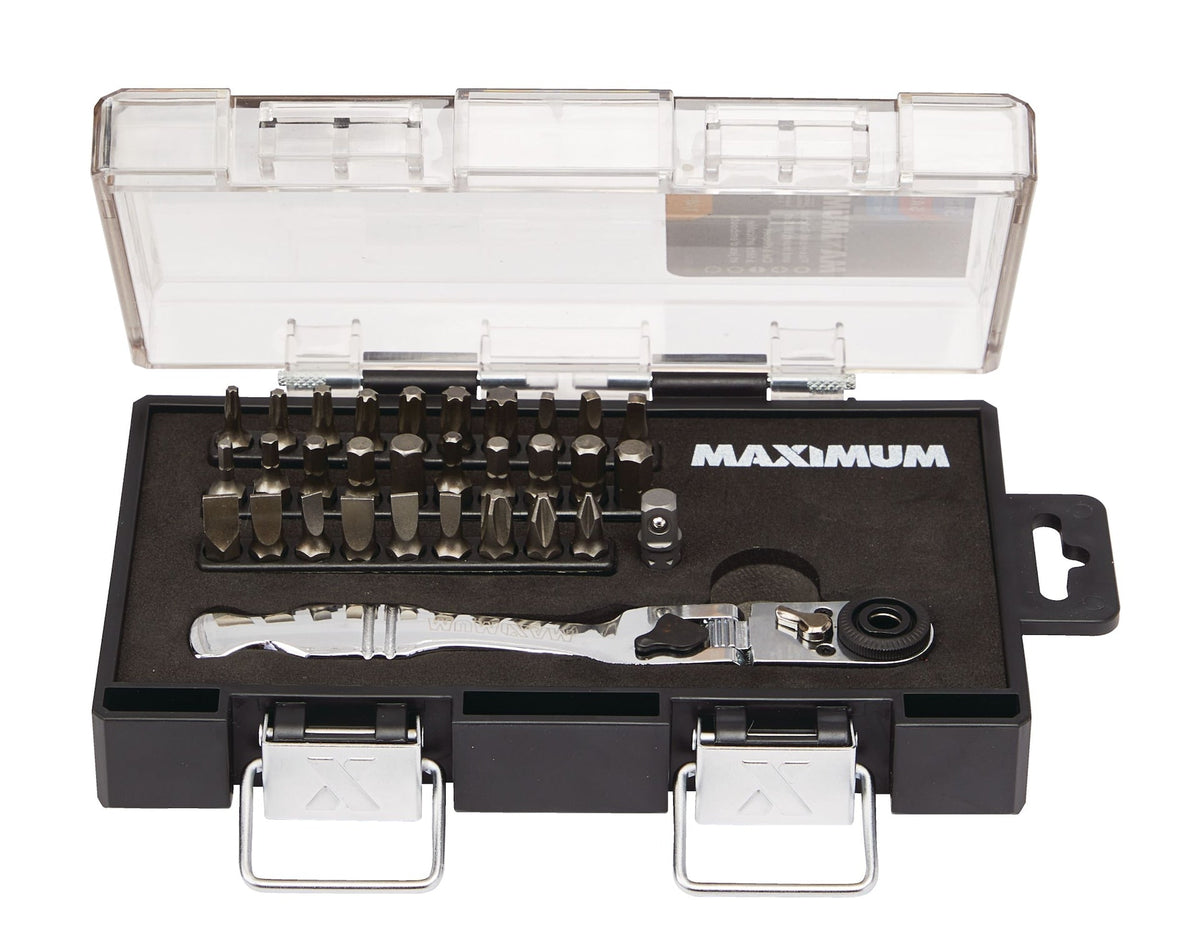 1/4-in Drive Ratchet & Bit Set, 31-pc, SAE/Metric J4G6 - product image 1