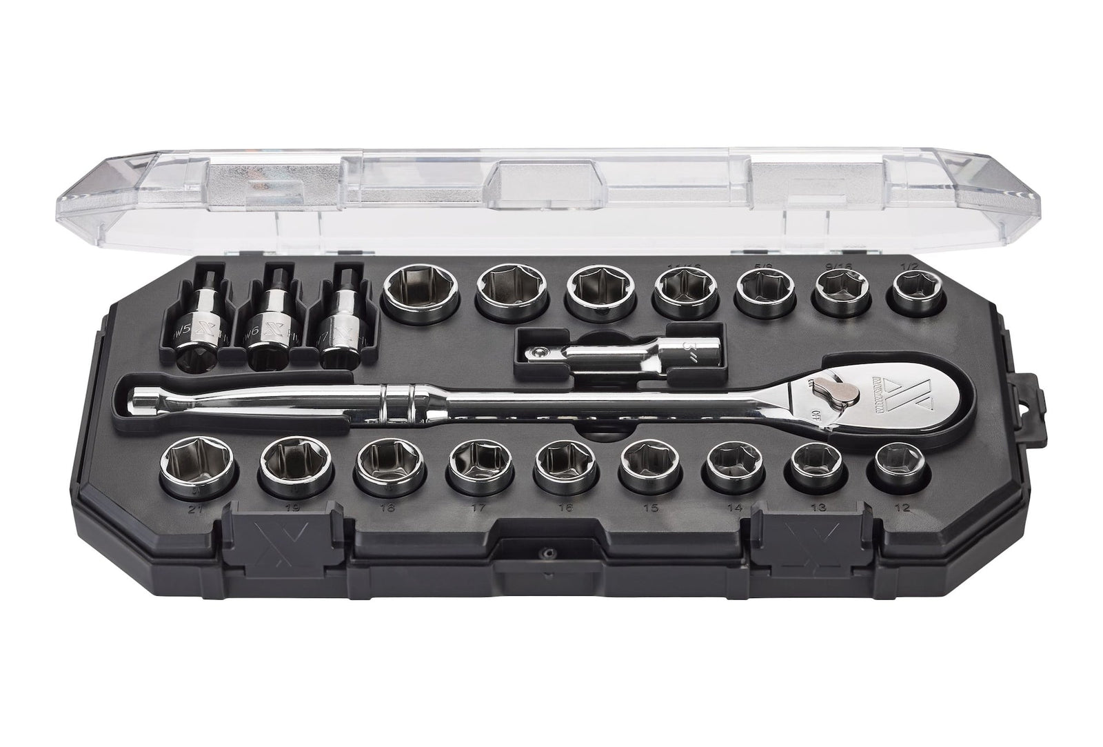 21 Piece 1/2" Drive Metric Socket Set R6G4 - product image 5