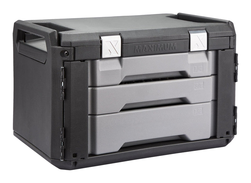 263 Piece Socket Set, 3 Drawer Case W0V0