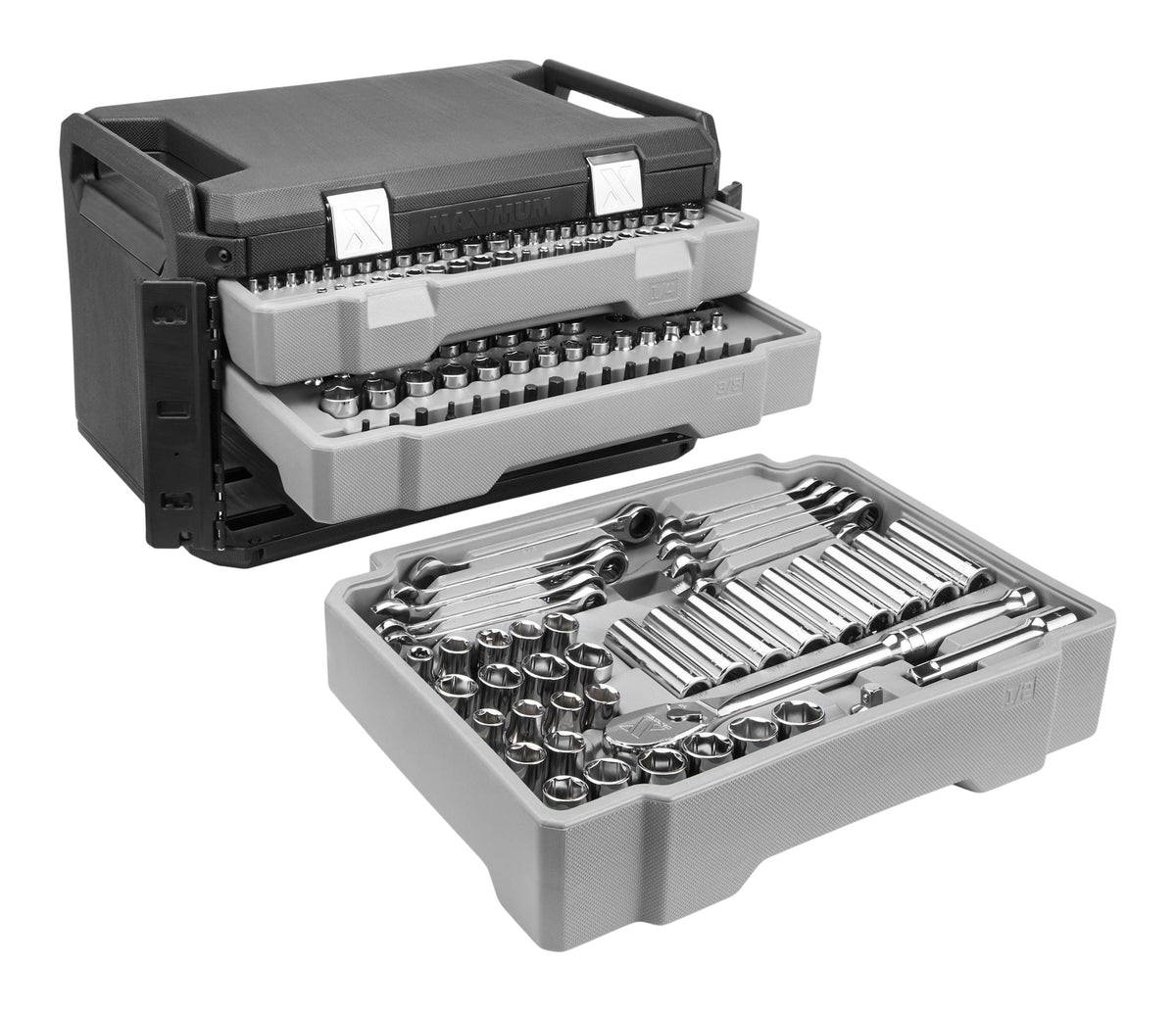 263 Piece Socket Set, 3 Drawer Case W0V0 - product image 5