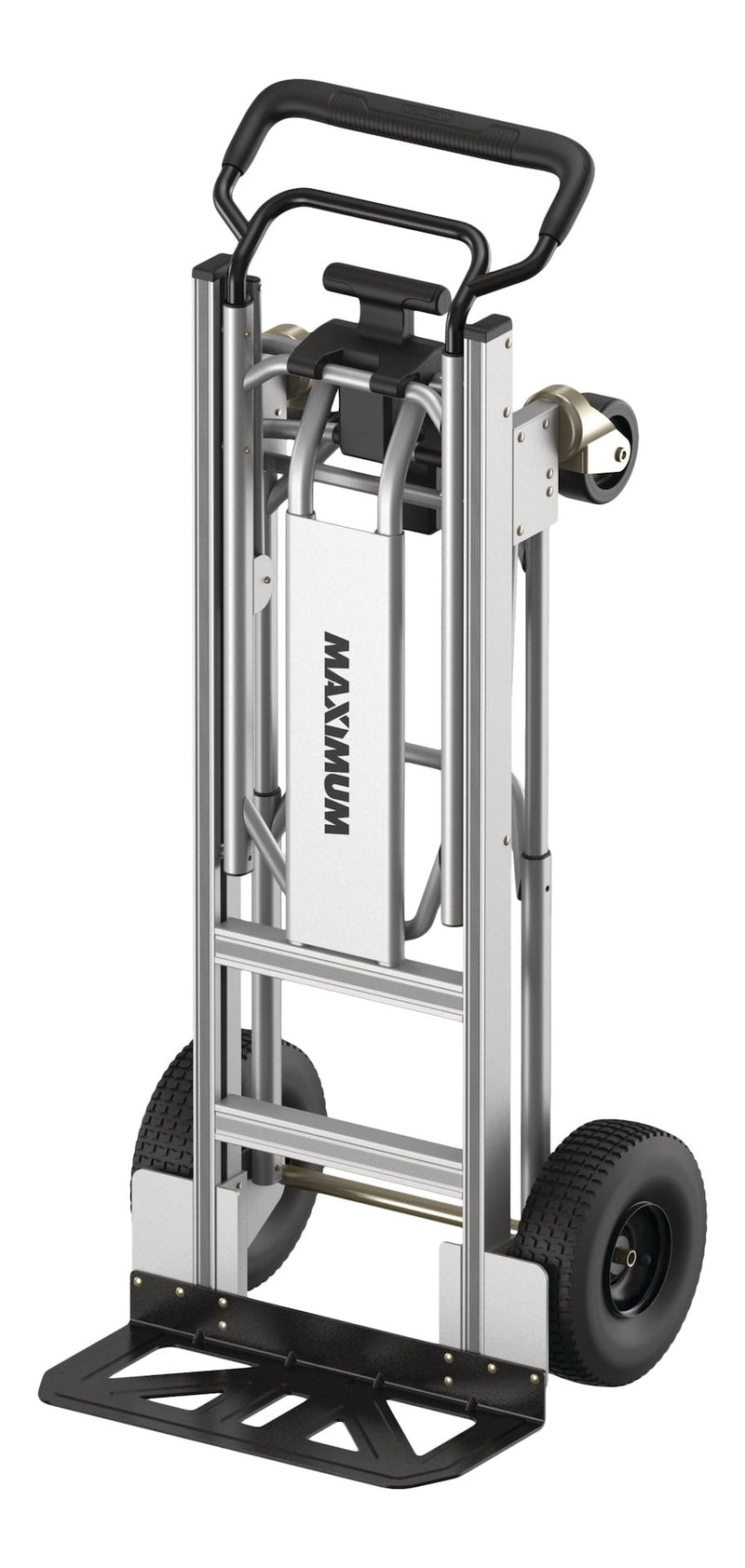 3-in-1 Hybrid Aluminum Hand Truck & Cart, 800 lb & 1000 lb Load Capacity, No Assembly Required M3H7