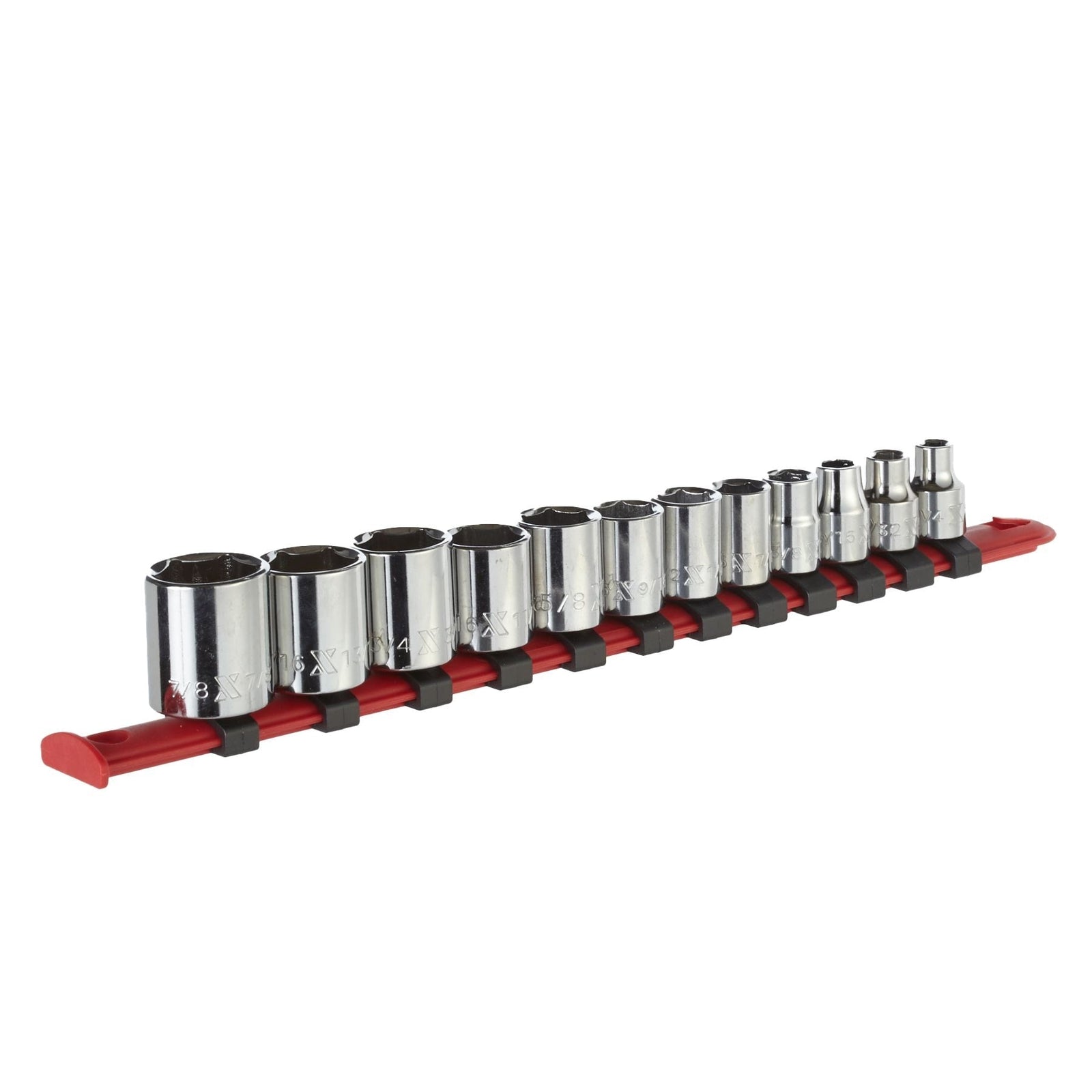 3/8-in Drive Regular Socket Set 12-pc, SAE, CRV, Nickel-Chrome Plating S6A5 - product image 1