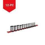 3/8-in Drive Regular Socket Set 12-pc, SAE, CRV, Nickel-Chrome Plating N9U9 - product image 3