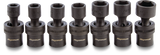 3/8-in Drive Swivel Impact Socket Set, 7-pc, SAE, CRMO T3G1 - product image 2
