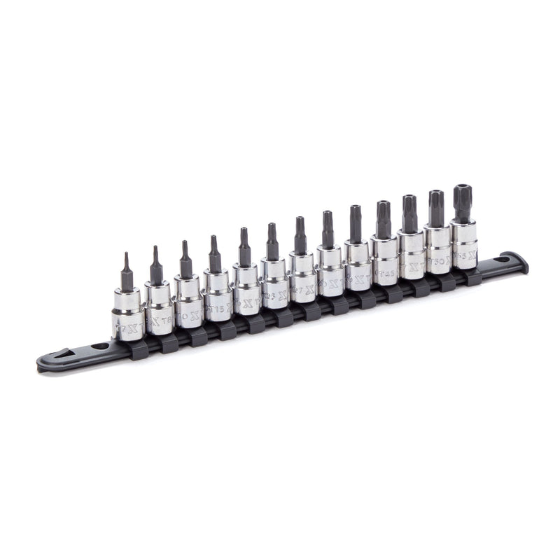 3/8-in Drive Tamper Proof Torx Bit Socket Set, Heat-Treated, 13-pc B1H3