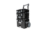 Brix Modular Portable Toolbox/Tool Storage System with Wheels, IP65, 23-in x 19-in x 33-in, 3-pc Q0W7 - product image 1