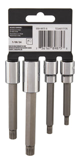 Extra Long Shank Triple Square Bit Socket Set, 4-pc Z5P7 - product image 5