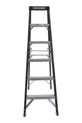 Grade 1 Fiberglass Heavy-Duty Industrial Step Ladder, 250-lb, 6-ft O3B1 - product image 1
