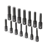 Hex Impact Socket & Bit Socket Set, 14-pc, SAE/Metric Y0J5 - product image 2