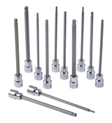 Long-Arm Ball End Bit Socket Set, 3/8-in, 12-pc U9J9 - product image 2