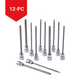 Long-Arm Ball End Bit Socket Set, 3/8-in, 12-pc U9J9 - product image 8