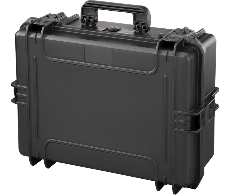 Portable IP67 Waterproof Case/Tool Box with Foam Layers, Black, Large, 22-in G7Q4