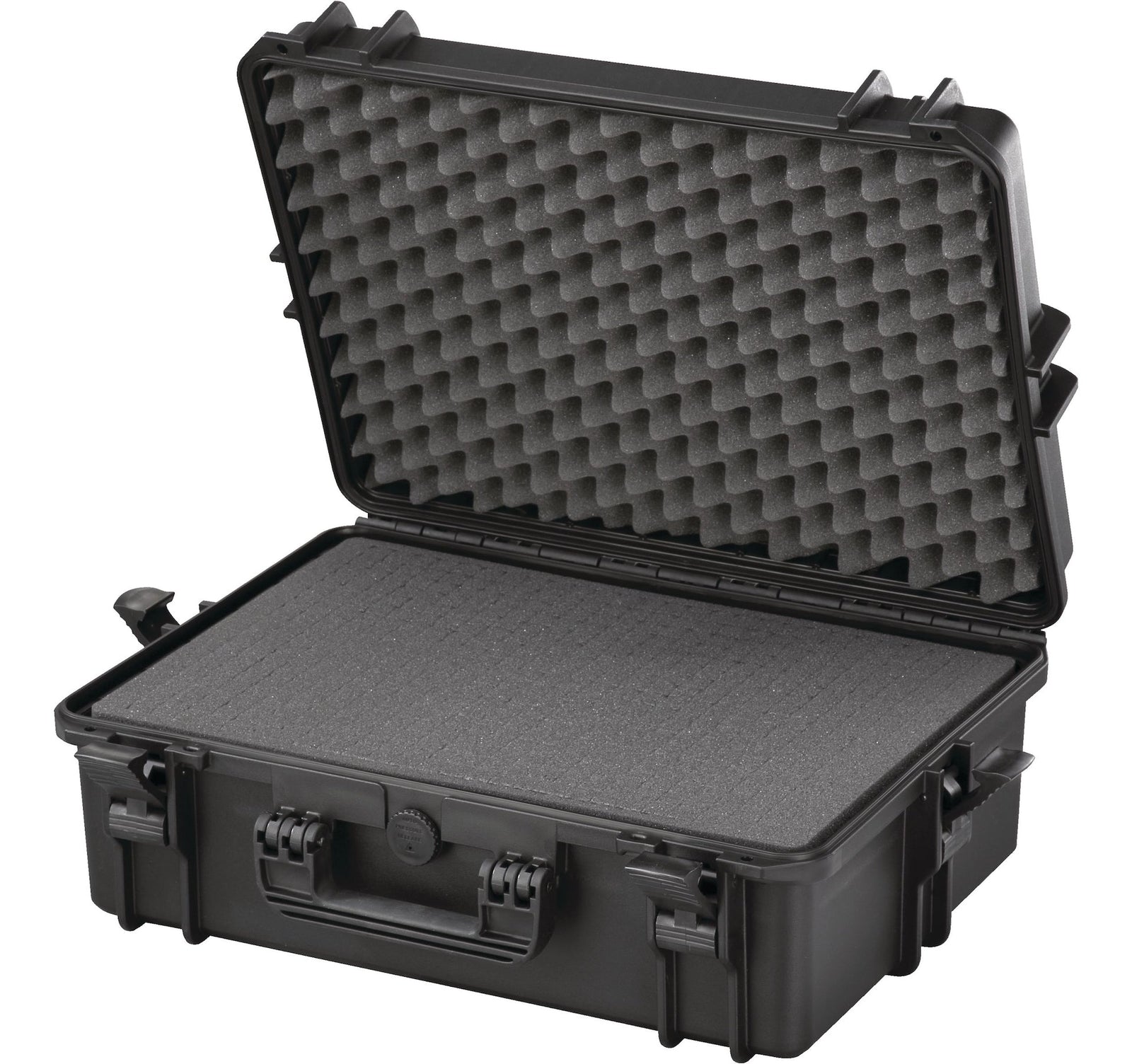 Portable IP67 Waterproof Case/Tool Box with Foam Layers, Black, Large, 22-in K7E5 - product image 2