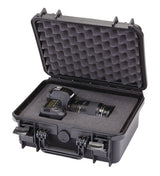 Portable IP67 Waterproof Storage Case with Foam Layers, Small, Black Y6O0 - product image 3