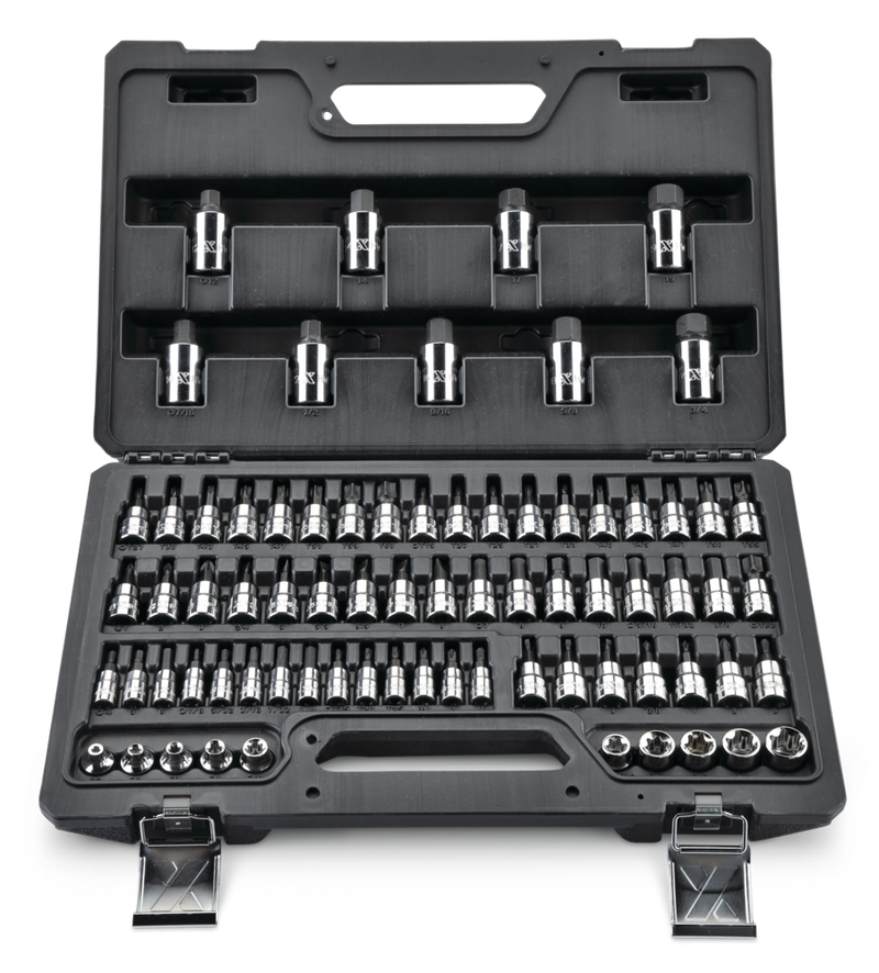 Professional Grade Bit Socket Set, 75-pc Z8K4
