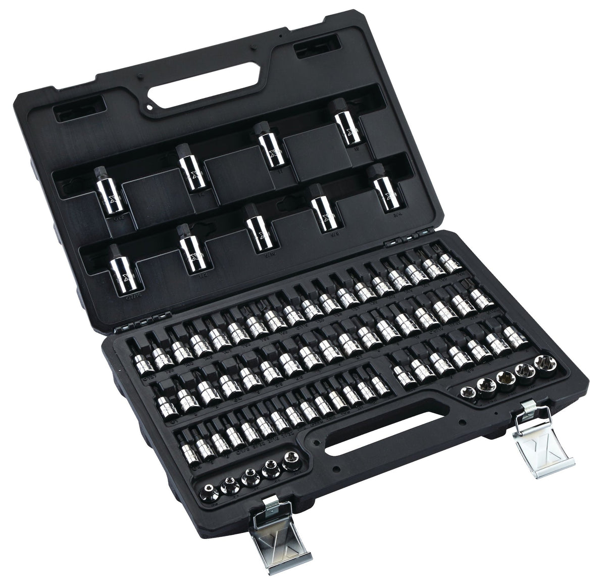 Professional Grade Bit Socket Set, 75-pc Z8K4 - product image 4