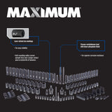 Professional Grade Impact Socket Set, 150-pc, SAE / Metric, CRMO M1E2 - product image 4