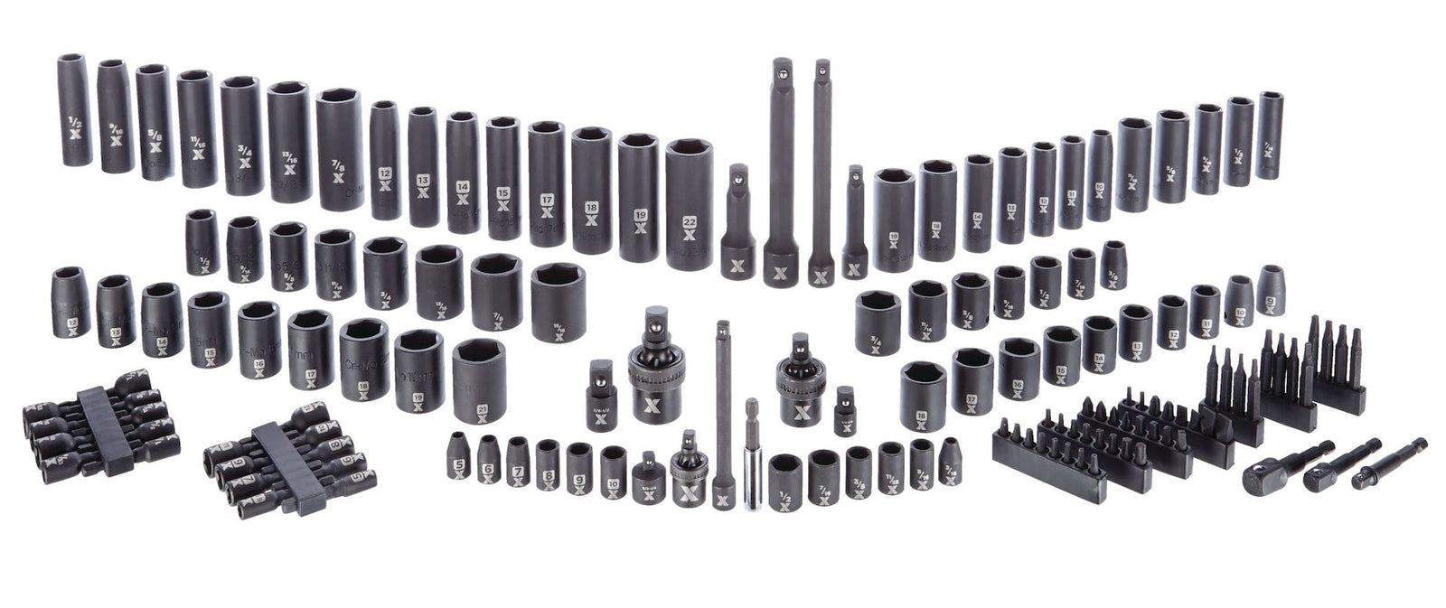 Professional Grade Impact Socket Set, 150-pc, SAE / Metric, CRMO M1E2 - product image 7