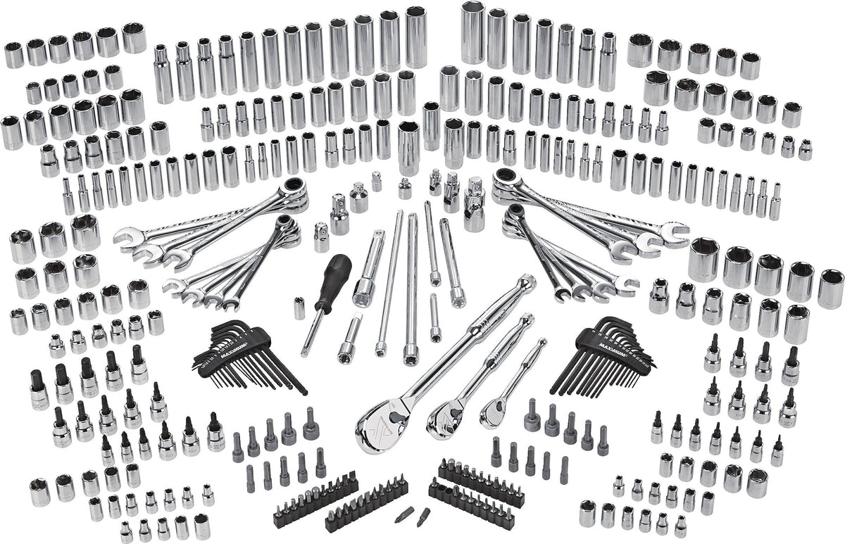 Professional Grade Socket Set, 346-pc, CRV, Nickel-Chrome Plating H7A8 - product image 7