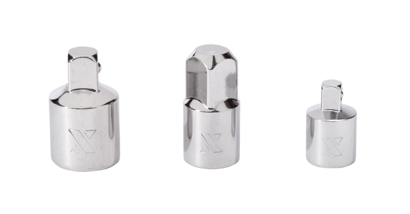 Socket Adapter Set, 3-pc, Nickel-Chrome Plating Z1V7
