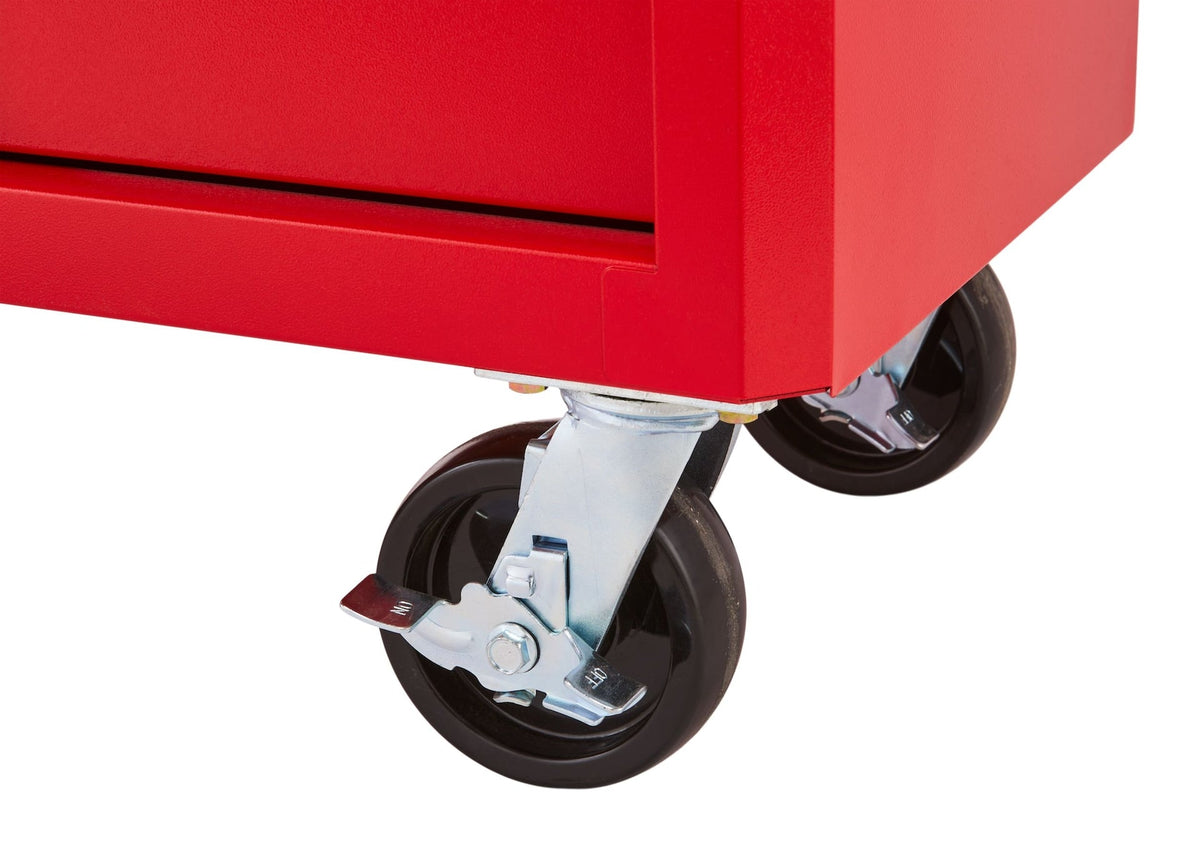 Tool Storage Cabinet, Built-In Power Bar with USB, 9-Drawer, 47-in, Red P2O6 - product image 8