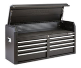 Tool Storage Chest, Built-In Power Bar with USB, 8-Drawer, 56-in, Matte Black V3L4 - product image 1